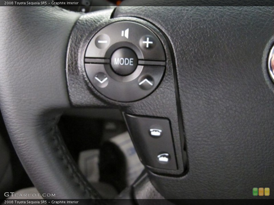 Graphite Interior Controls for the 2008 Toyota Sequoia SR5 #50612617
