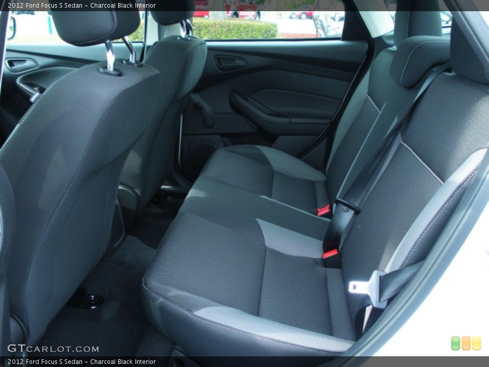 Charcoal Black Interior Photo for the 2012 Ford Focus S Sedan #50615082