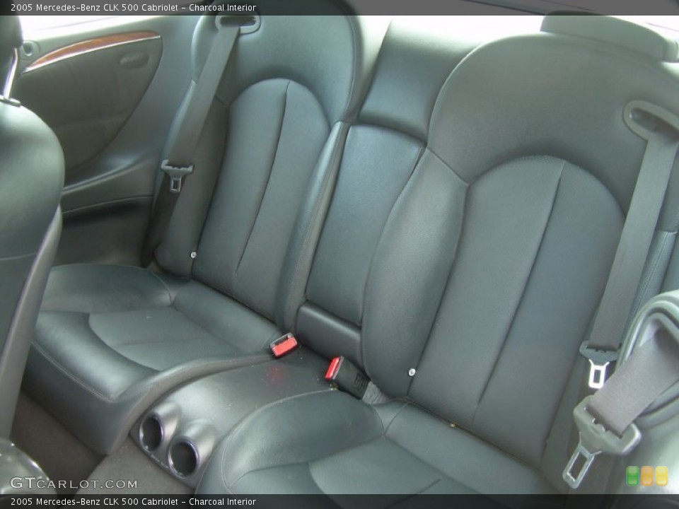 Charcoal Interior Photo for the 2005 Mercedes-Benz CLK 500 Cabriolet #50615421