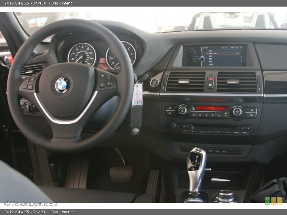 Black Interior Dashboard for the 2012 BMW X5 xDrive50i #50616168