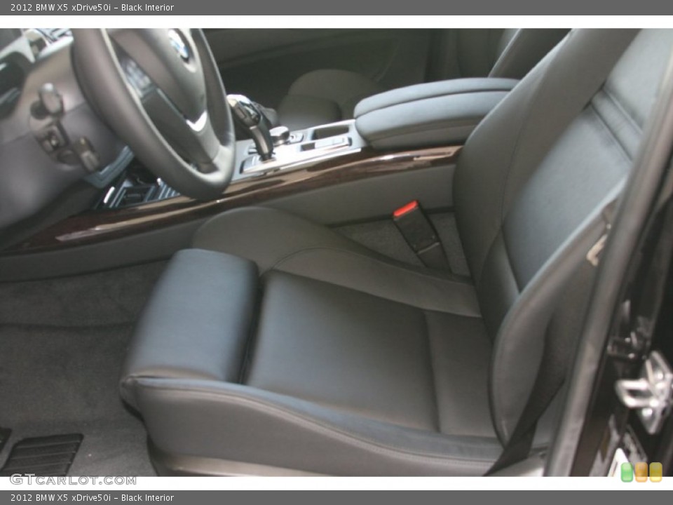Black Interior Photo for the 2012 BMW X5 xDrive50i #50616276
