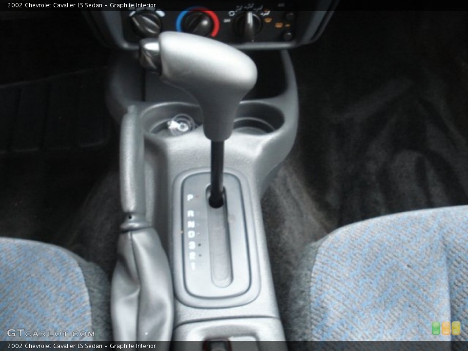 Graphite Interior Transmission for the 2002 Chevrolet Cavalier LS Sedan #50616363