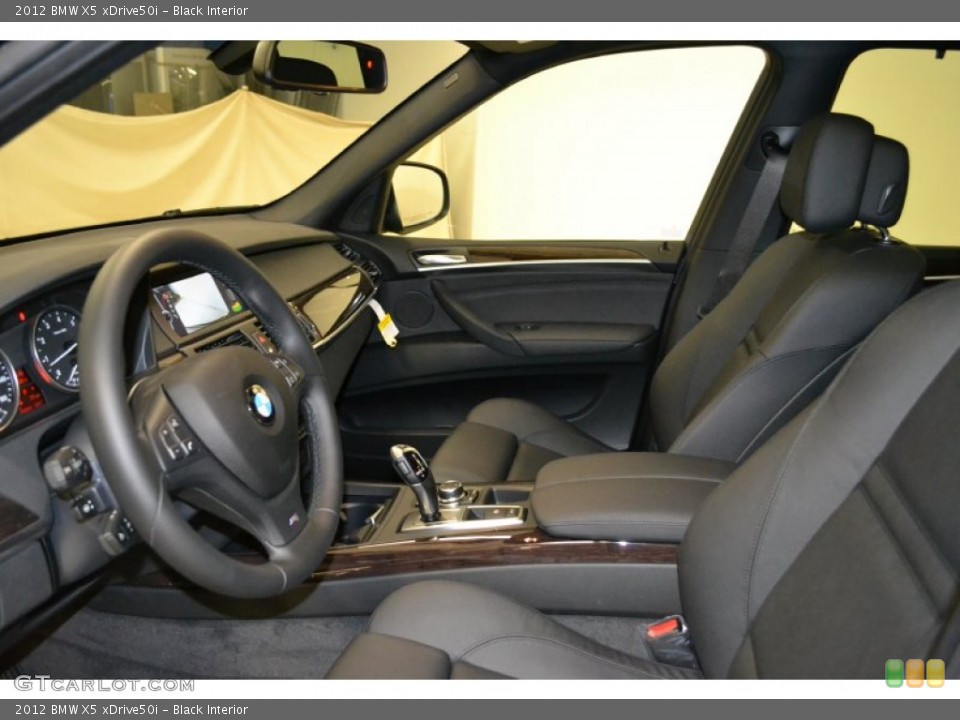 Black Interior Photo for the 2012 BMW X5 xDrive50i #50616401