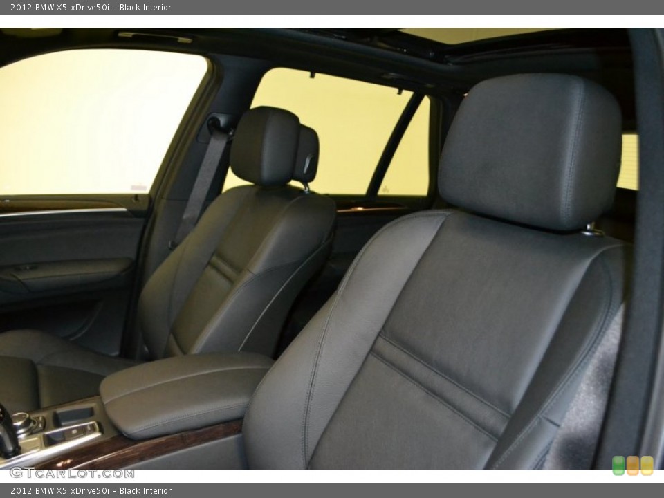 Black Interior Photo for the 2012 BMW X5 xDrive50i #50616417