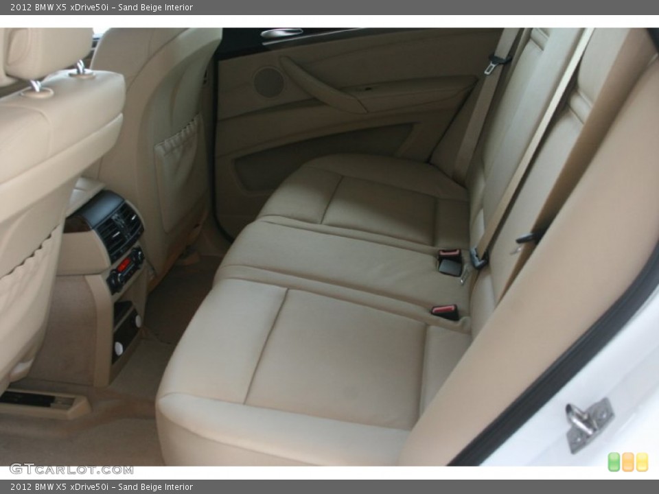 Sand Beige Interior Photo for the 2012 BMW X5 xDrive50i #50616714