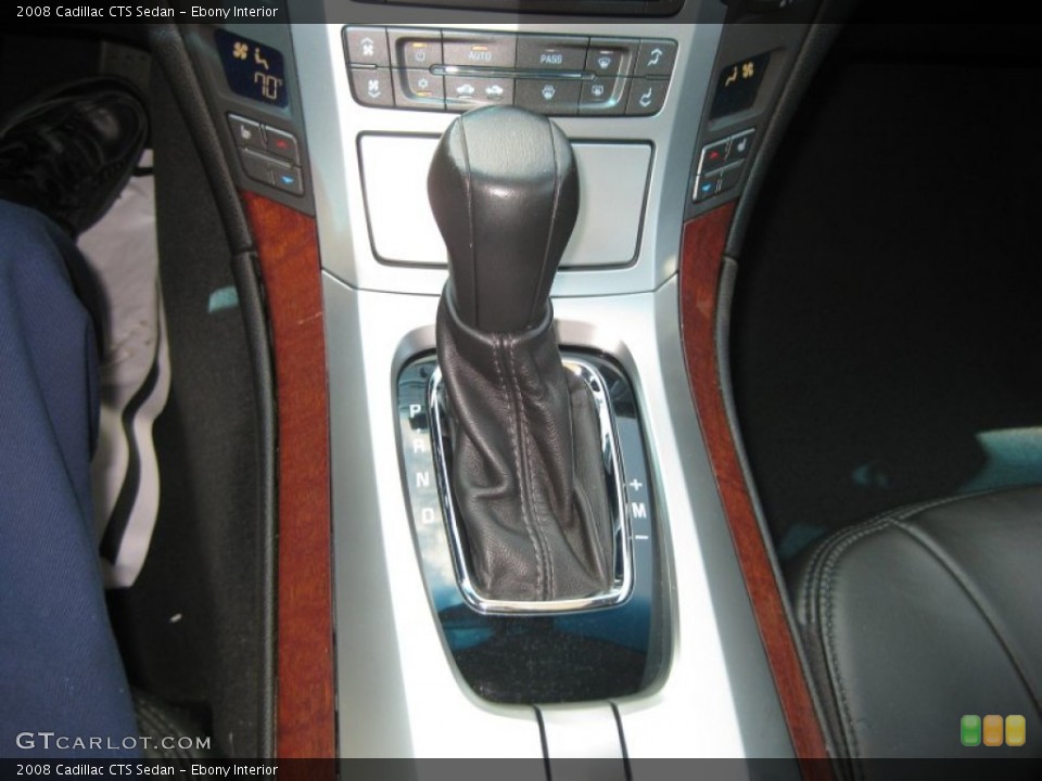 Ebony Interior Transmission for the 2008 Cadillac CTS Sedan #50616862