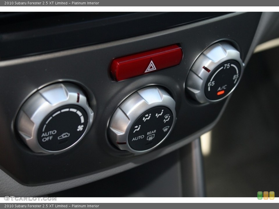 Platinum Interior Controls for the 2010 Subaru Forester 2.5 XT Limited #50617299