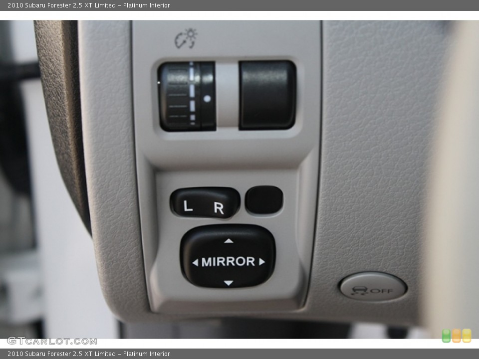 Platinum Interior Controls for the 2010 Subaru Forester 2.5 XT Limited #50617341