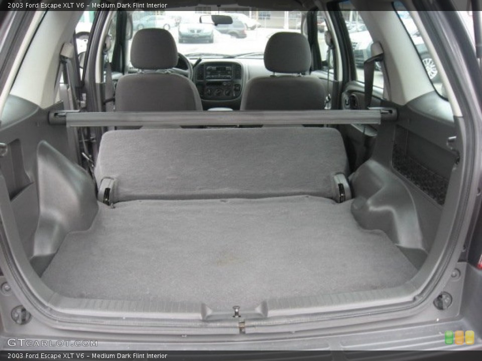 Medium Dark Flint Interior Trunk for the 2003 Ford Escape XLT V6 #50618640