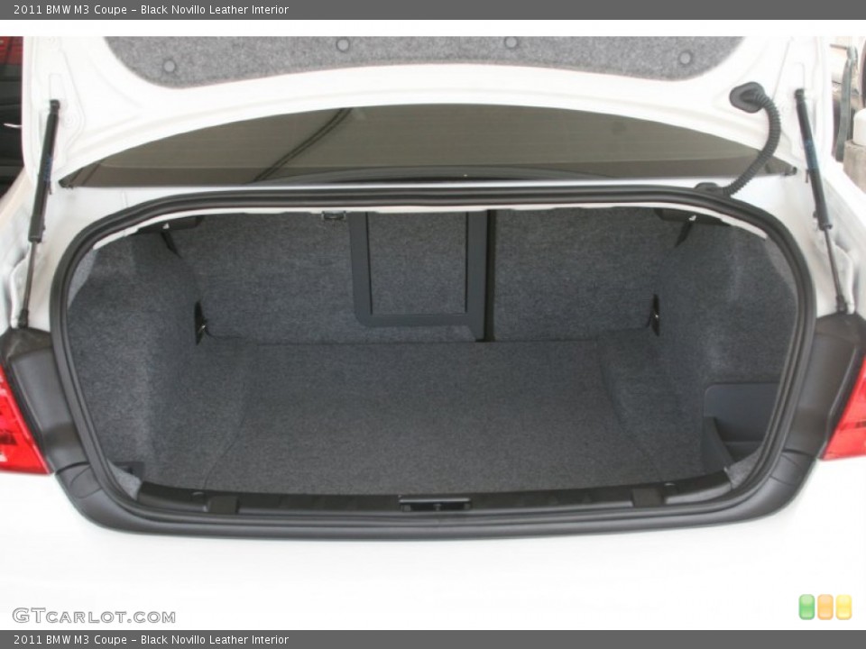 Black Novillo Leather Interior Trunk for the 2011 BMW M3 Coupe #50618868