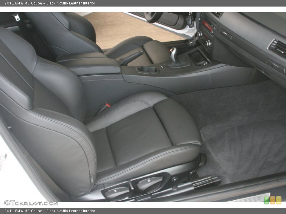 Black Novillo Leather Interior Photo for the 2011 BMW M3 Coupe #50618895