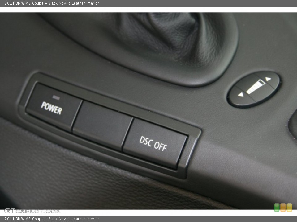Black Novillo Leather Interior Controls for the 2011 BMW M3 Coupe #50619018