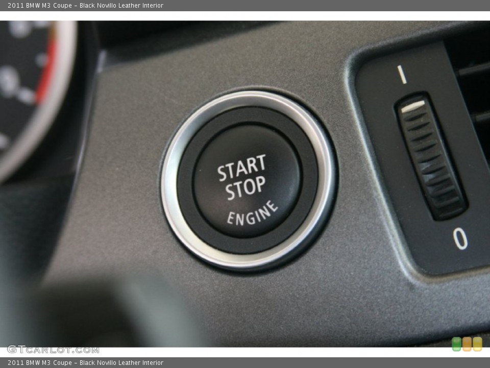 Black Novillo Leather Interior Controls for the 2011 BMW M3 Coupe #50619069