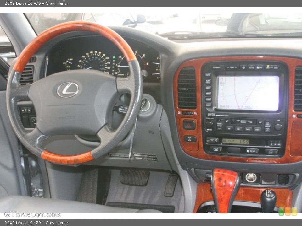 Gray Interior Photo for the 2002 Lexus LX 470 #50620413