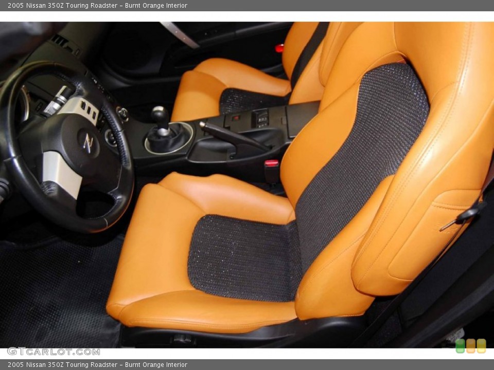 Burnt Orange Interior Photo for the 2005 Nissan 350Z Touring Roadster #50620818
