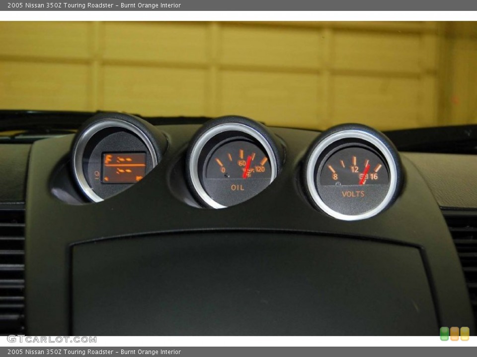 Burnt Orange Interior Gauges for the 2005 Nissan 350Z Touring Roadster #50620914