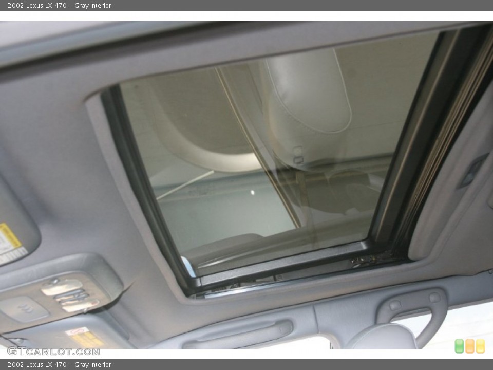 Gray Interior Sunroof for the 2002 Lexus LX 470 #50620986