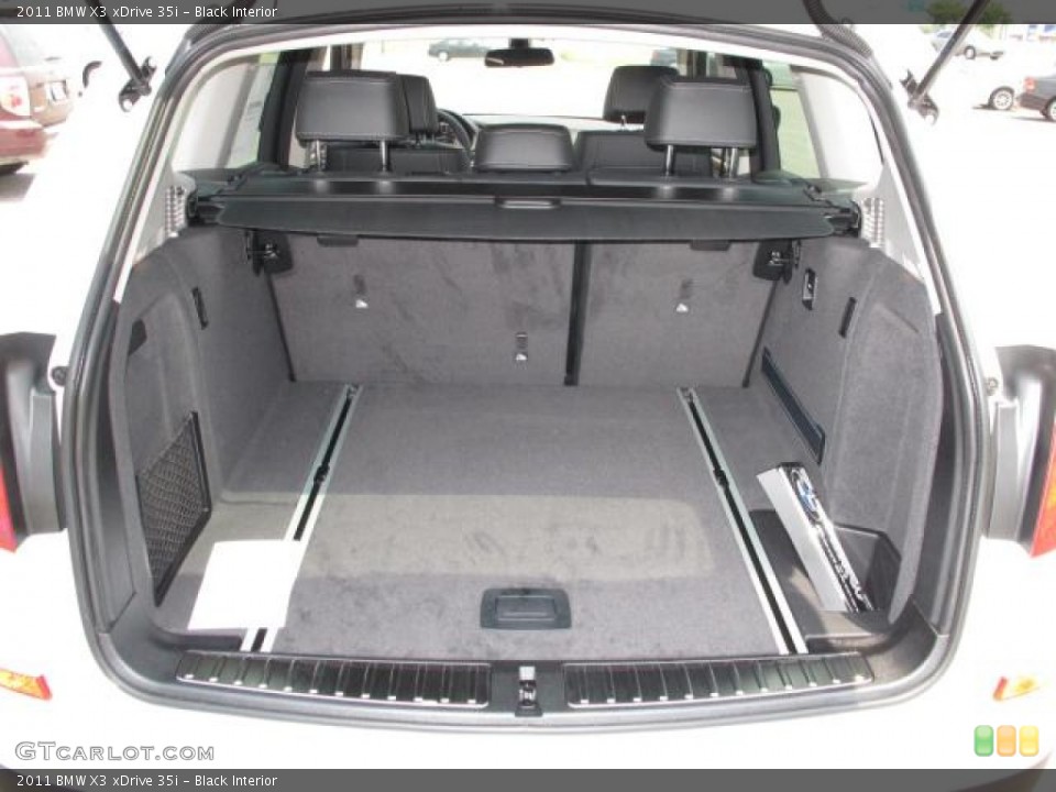 Black Interior Trunk for the 2011 BMW X3 xDrive 35i #50621820