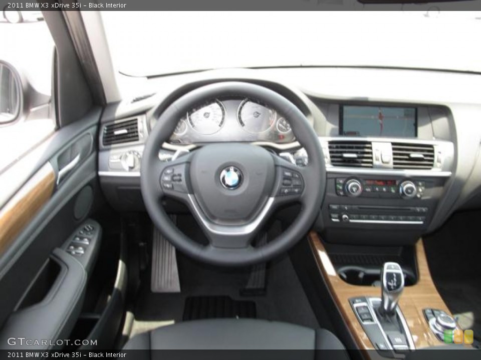 Black Interior Dashboard for the 2011 BMW X3 xDrive 35i #50621835