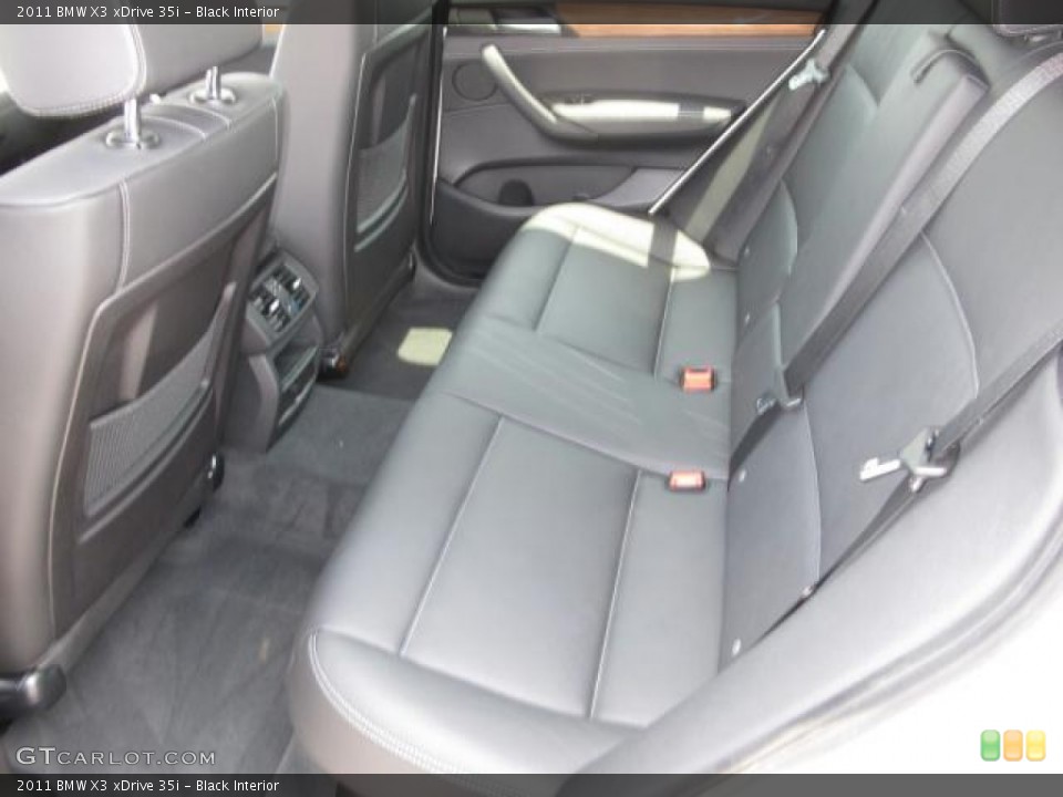 Black Interior Photo for the 2011 BMW X3 xDrive 35i #50621850