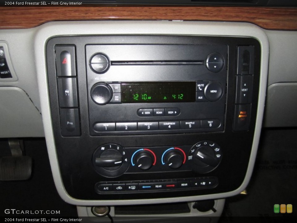 Flint Grey Interior Controls for the 2004 Ford Freestar SEL #50622255