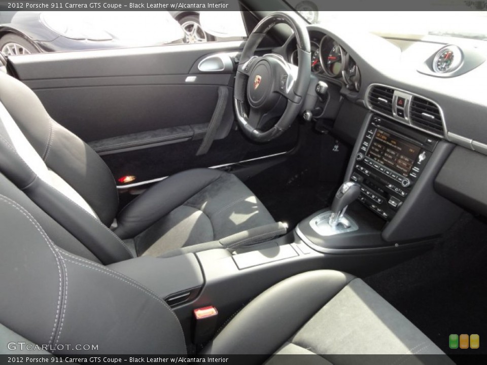 Black Leather w/Alcantara Interior Photo for the 2012 Porsche 911 Carrera GTS Coupe #50622423