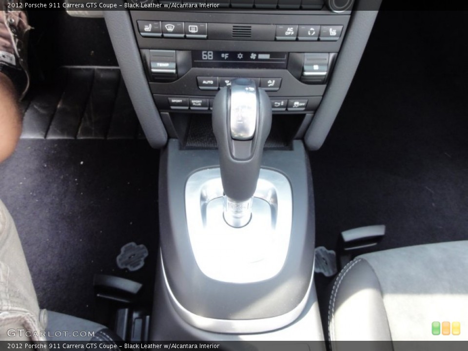 Black Leather w/Alcantara Interior Transmission for the 2012 Porsche 911 Carrera GTS Coupe #50622627