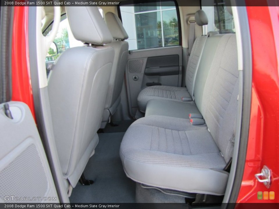 Medium Slate Gray Interior Photo for the 2008 Dodge Ram 1500 SXT Quad Cab #50623158