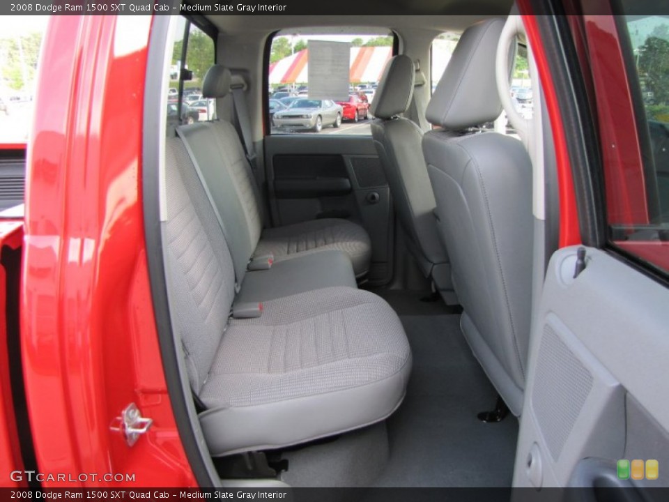 Medium Slate Gray Interior Photo for the 2008 Dodge Ram 1500 SXT Quad Cab #50623230