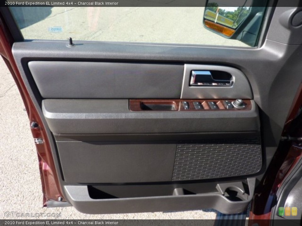 Charcoal Black Interior Door Panel for the 2010 Ford Expedition EL Limited 4x4 #50627895