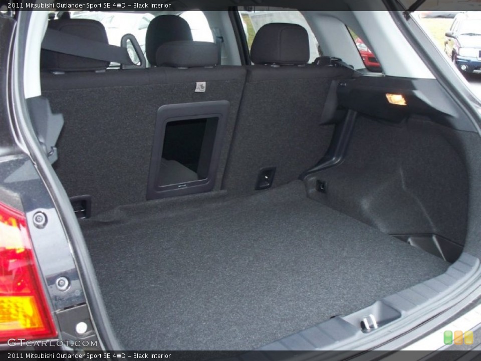 Black Interior Trunk for the 2011 Mitsubishi Outlander Sport SE 4WD #50628444