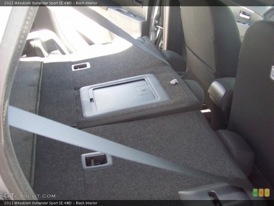 Black Interior Photo for the 2011 Mitsubishi Outlander Sport SE 4WD #50629014