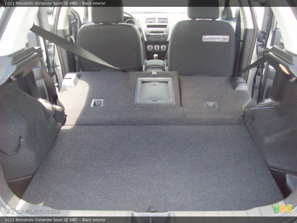 Black Interior Photo for the 2011 Mitsubishi Outlander Sport SE 4WD #50629029