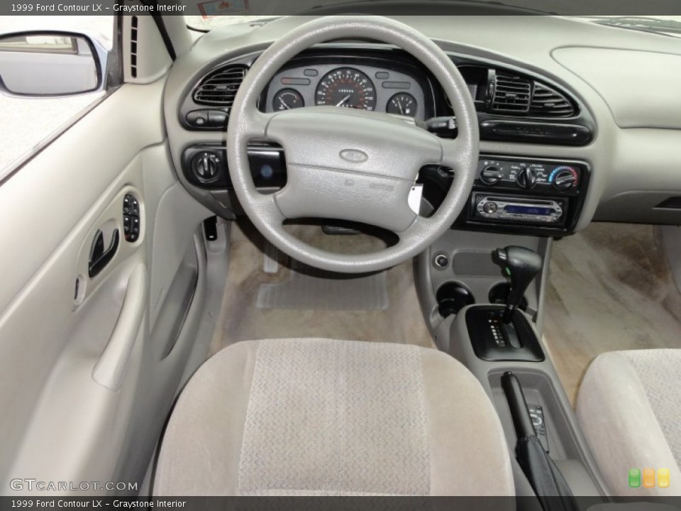 Graystone Interior Dashboard for the 1999 Ford Contour LX #50629863