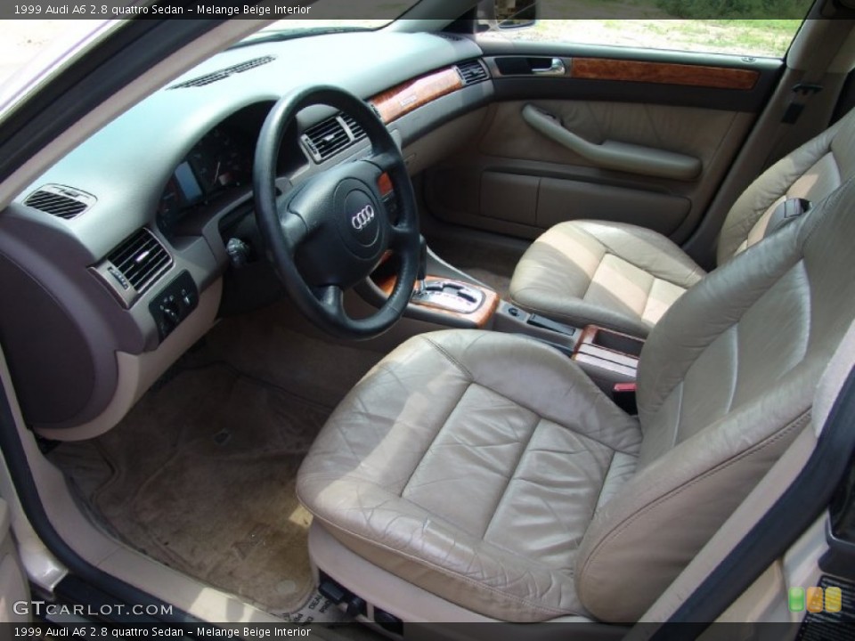 Melange Beige Interior Photo for the 1999 Audi A6 2.8 quattro Sedan #50630196