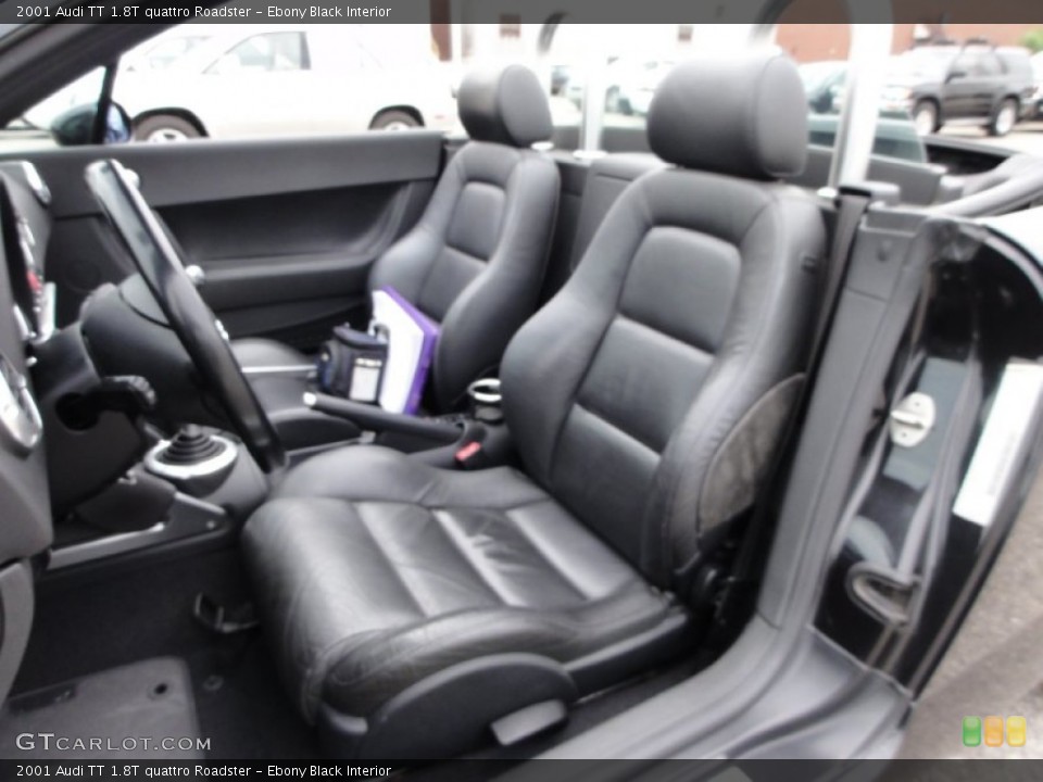 Ebony Black Interior Photo for the 2001 Audi TT 1.8T quattro Roadster #50630421