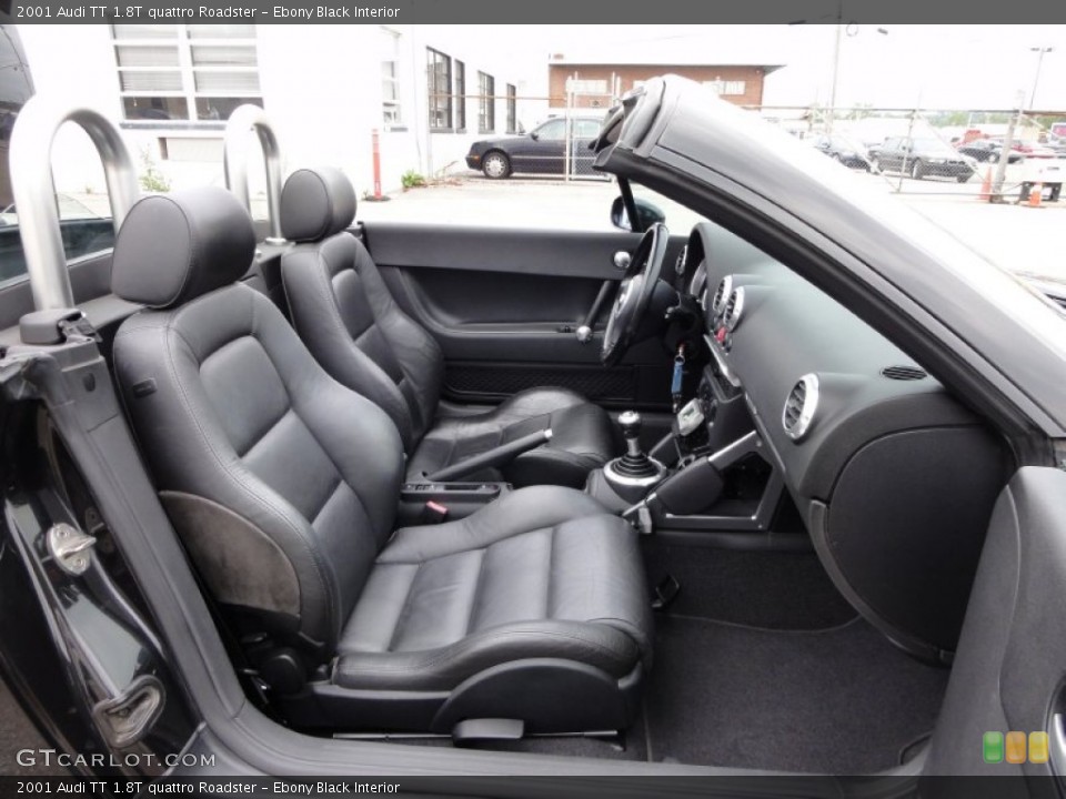 Ebony Black Interior Photo for the 2001 Audi TT 1.8T quattro Roadster #50630466