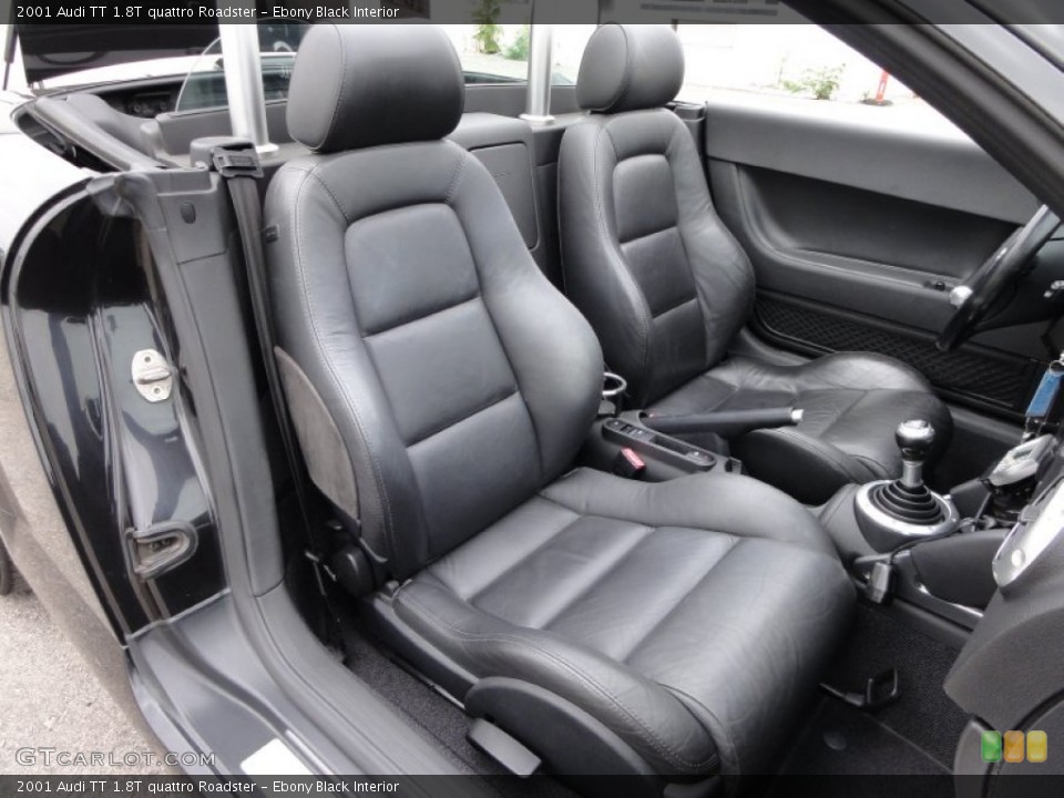 Ebony Black Interior Photo for the 2001 Audi TT 1.8T quattro Roadster #50630481
