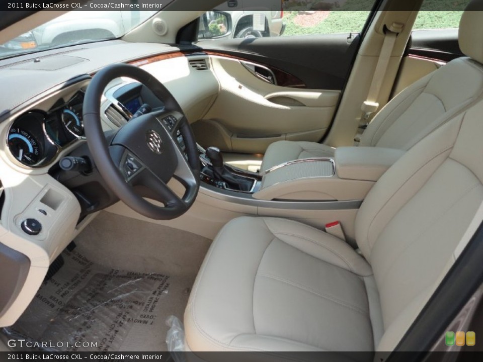 Cocoa/Cashmere Interior Photo for the 2011 Buick LaCrosse CXL #50631831