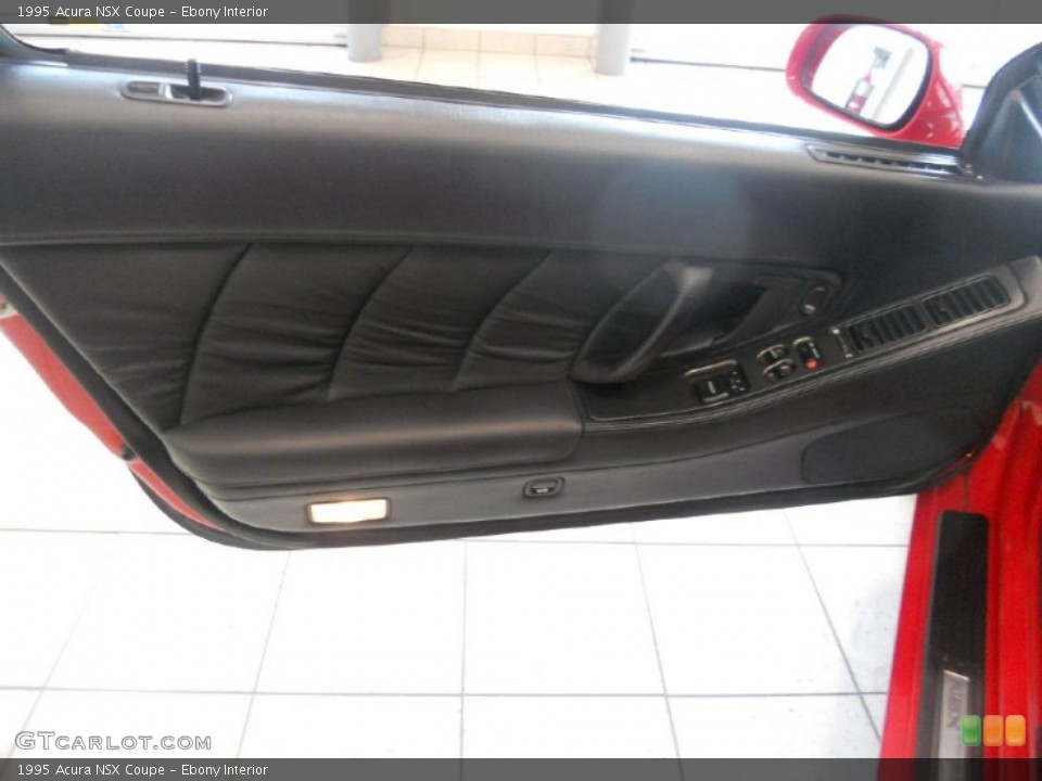 Ebony Interior Door Panel for the 1995 Acura NSX Coupe #50635797