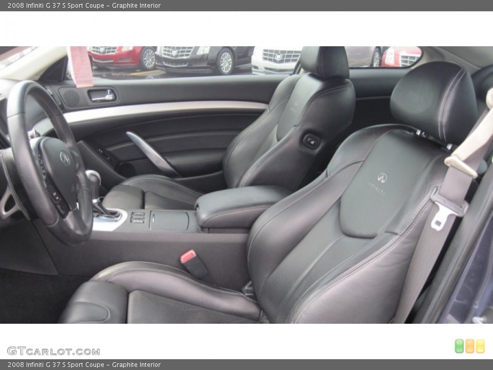 Graphite Interior Photo for the 2008 Infiniti G 37 S Sport Coupe #50639058