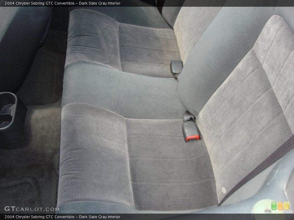 Dark Slate Gray Interior Photo for the 2004 Chrysler Sebring GTC Convertible #50640376