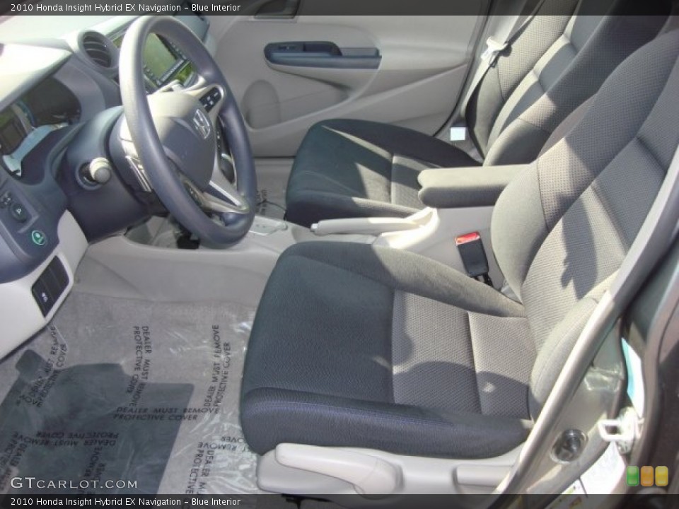 Blue Interior Photo for the 2010 Honda Insight Hybrid EX Navigation #50643180