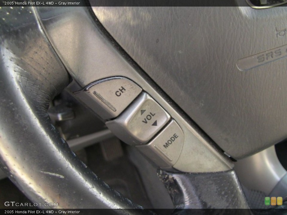 Gray Interior Controls for the 2005 Honda Pilot EX-L 4WD #50645091