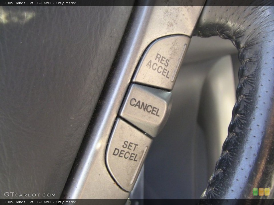 Gray Interior Controls for the 2005 Honda Pilot EX-L 4WD #50645094