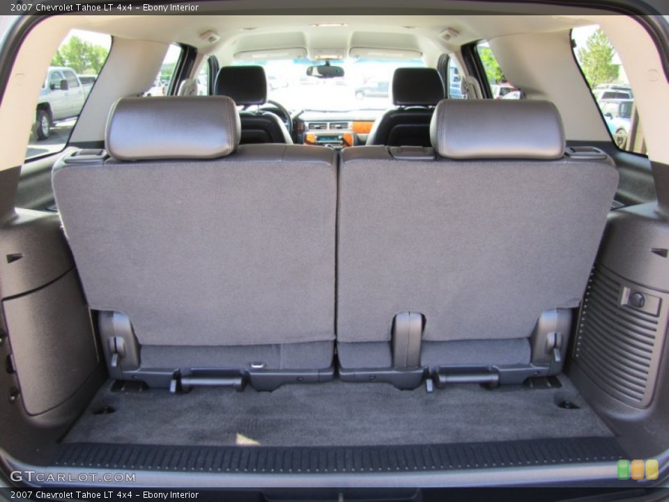 Ebony Interior Trunk for the 2007 Chevrolet Tahoe LT 4x4 #50646216
