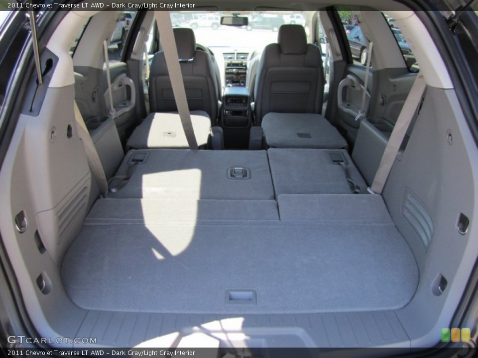 Dark Gray/Light Gray Interior Trunk for the 2011 Chevrolet Traverse LT AWD #50646600