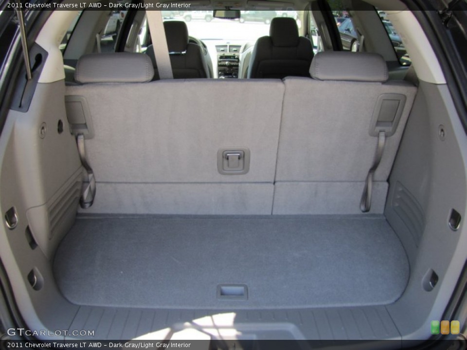 Dark Gray/Light Gray Interior Trunk for the 2011 Chevrolet Traverse LT AWD #50646603