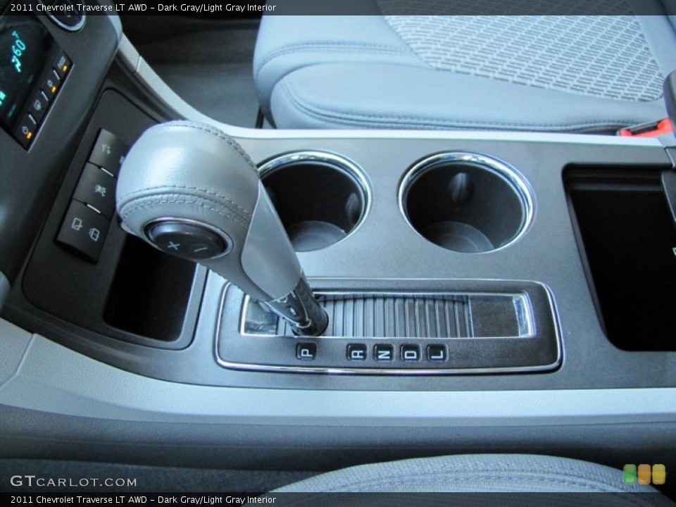 Dark Gray/Light Gray Interior Transmission for the 2011 Chevrolet Traverse LT AWD #50646684