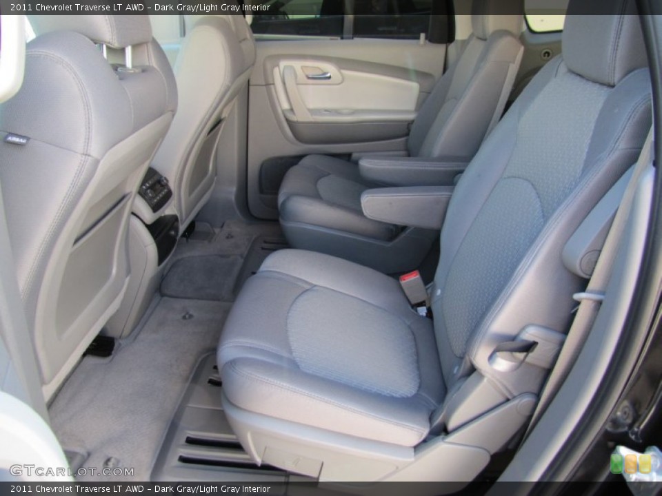 Dark Gray/Light Gray Interior Photo for the 2011 Chevrolet Traverse LT AWD #50646693